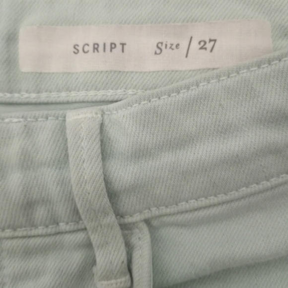 Pilcro and The Letterpress Script Jeans Size 27 - Picture 7 of 13